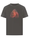 Moose Knuckles Eclipso Graphic T-shirt In Cement