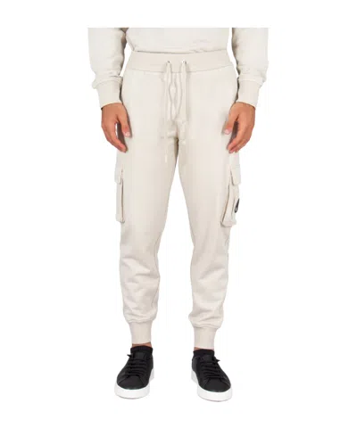 Moose Knuckles Elastic Waist Sports Pants In Neutral