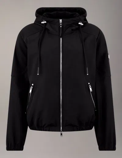 Moose Knuckles Elevate Hooded Jacket In Black