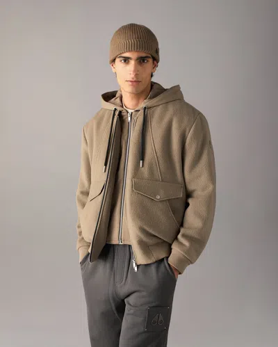 Moose Knuckles Elington Bomber In Ashen