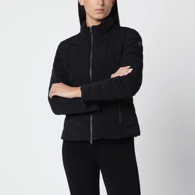Moose Knuckles Elora Padded Mini Jacket In Nylon In Black