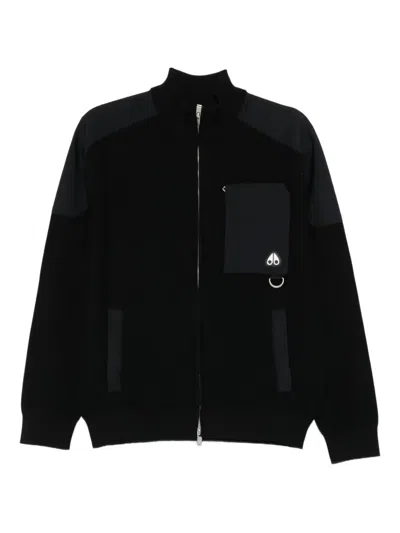 Moose Knuckles Elowan Sweatshirt In Black