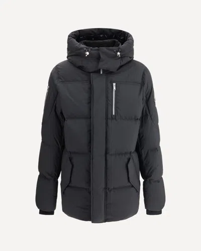Moose Knuckles Everest 3q Down Jacket In Black