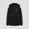 Moose Knuckles Everest 3q Down Jacket With Removable Hood In Black