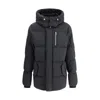 Moose Knuckles Everest 3q Down Jacket In Black