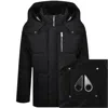 Moose Knuckles Everest 3q Puffer Jacket Black In Black