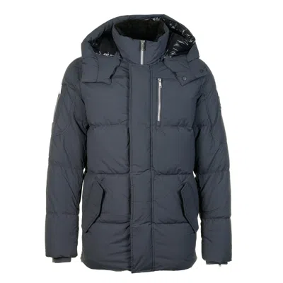 Moose Knuckles Everest 3q Puffer Jacket Cement In Gray