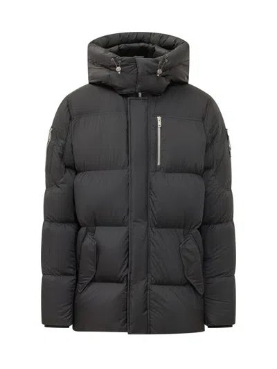 Moose Knuckles Everest 3q Puffer Jacket In Gray
