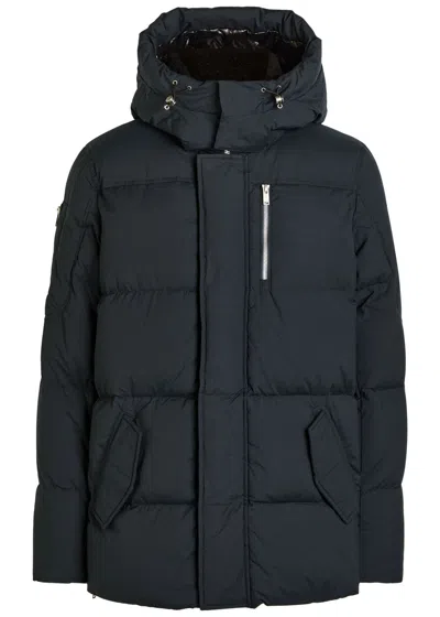 Moose Knuckles Everest 3q Shell Puffer Coat In Blue