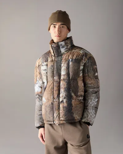 Moose Knuckles Everest Camo Down Jacket In Wild