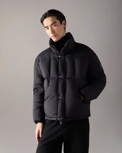 Moose Knuckles Everest Down Jacket In Black
