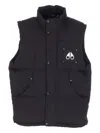 Moose Knuckles Insulated Sleeveless Jacket High Collar In Multi