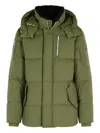 Moose Knuckles Everest Fleece-lined Down Coat In Green