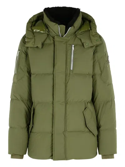 MOOSE KNUCKLES EVEREST FLEECE-LINED DOWN COAT
