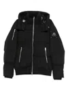 Moose Knuckles Everest Hooded Padded Jacket In Black