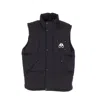 Moose Knuckles Insulated Sleeveless Jacket High Collar In Black