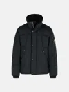 Moose Knuckles 'everest Puffer' Black Cotton Blend Down Jacket In Black