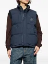 Moose Knuckles Everest Puffer Gilet In Blue