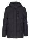 Moose Knuckles 'everest' Quilted Jacket In Black