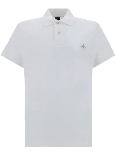 MOOSE KNUCKLES EVERETT LOGO-APPLIQUÉ POLO SHIRT