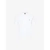 Moose Knuckles Cotton Logo Polo Shirt In White