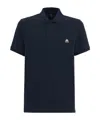 Moose Knuckles Short-sleeve Polo Shirt In Black