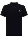 Moose Knuckles Short-sleeved Polo Shirt In Black