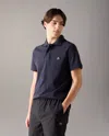 Moose Knuckles Everett Polo In Navy