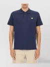 Moose Knuckles Everett Mens Polo Shirt In Blue
