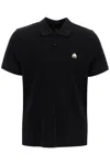 MOOSE KNUCKLES MOOSE KNUCKLES EVERETT POLO WITH GOLDEN LOGO