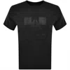 Moose Knuckles Finchley T Shirt Black In Black