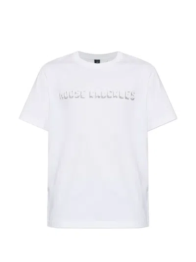 Moose Knuckles Flocked-logo T-shirt In Animal Print