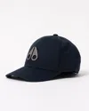 Moose Knuckles Front Logo Icon Cap In Blue