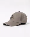Moose Knuckles Front Logo Icon Cap In Gray