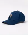 Moose Knuckles Front Logo Icon Cap In Blue