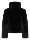 Moose Knuckles Funnel-neck Zip-fastening Jacket In Black