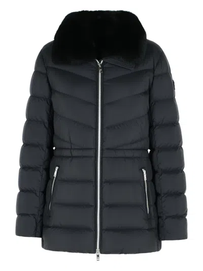 MOOSE KNUCKLES FUR-TRIMMED QUILTED JACKET