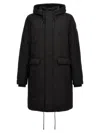 Moose Knuckles Garson Twill Combat Anorak In Black