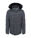 Moose Knuckles Giacca Round Island Padded Jacket In Black
