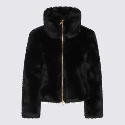 MOOSE KNUCKLES MOOSE KNUCKLES BLACK CASUAL JACKET
