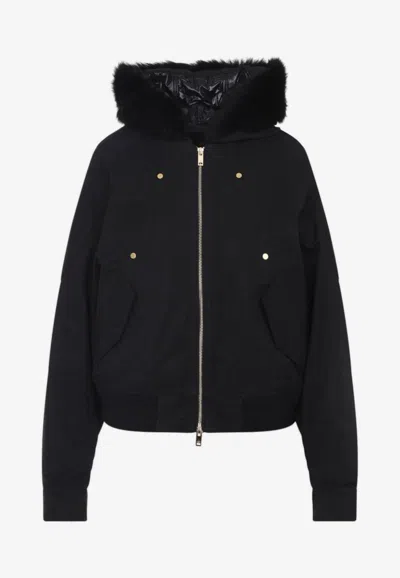 MOOSE KNUCKLES GOLD BOMBER JACKET