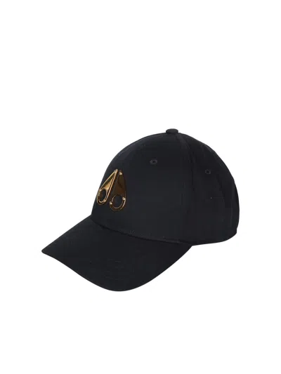キャップ [MOOSE KNUCKLES] Unisex Gold Logo Icon Black/Gold Ball Cap Moose Knuckles Gold Logo Icon Black Cap | ModeSens
