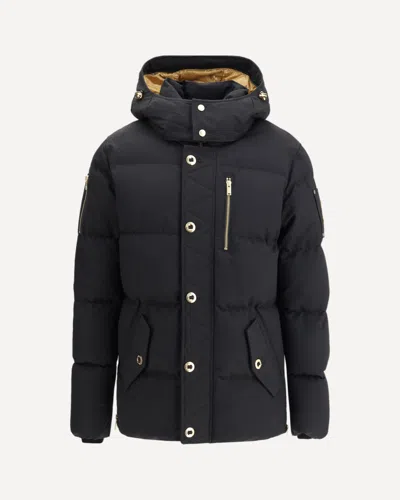 Moose Knuckles Gold Series 3q Shearling Jacket In Black