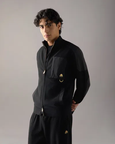Moose Knuckles Gold Series Elowan Zip In Black