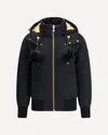 Moose Knuckles Gold Series Original Sainte Flavie Bomber Jacket In Black