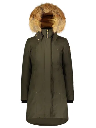 Moose Knuckles Gold Stirling Parka In Green