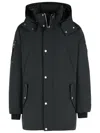 Moose Knuckles Granite Peak Black Polyester Parka