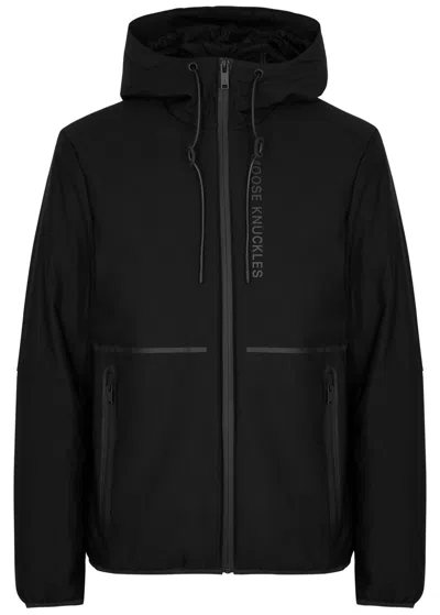 Moose Knuckles Grayton Hooded Shell Jacket In Black