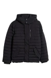 Moose Knuckles Greystone Down Jacket In Black