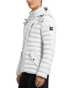 Moose Knuckles Greystone Down Jacket In Stone